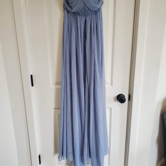 Birdie Grey Grace Convertible Dress - Dusty Blue - Picture 3 of 6